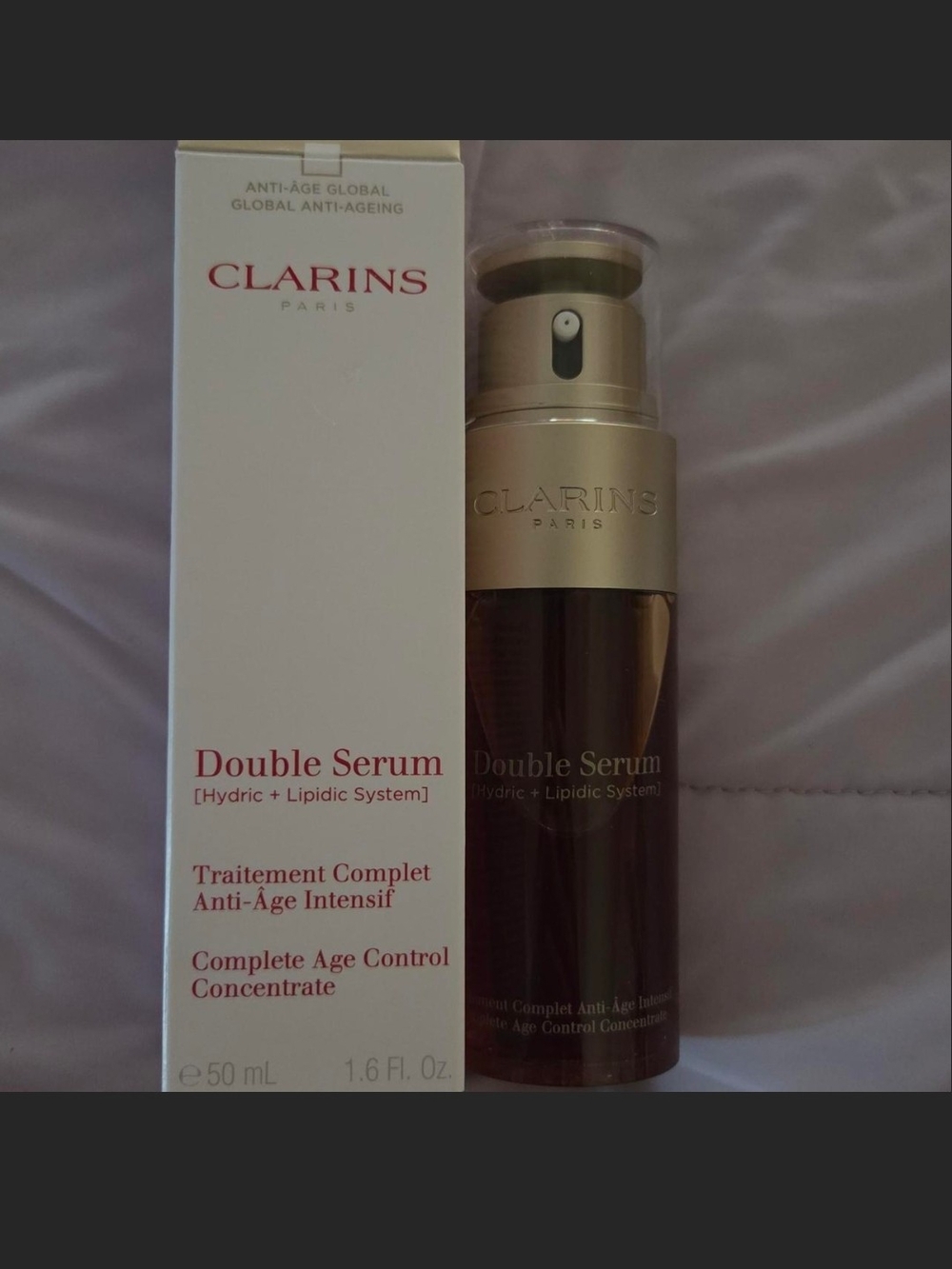 Clarins Double Serum - Brown and Gold Bottle